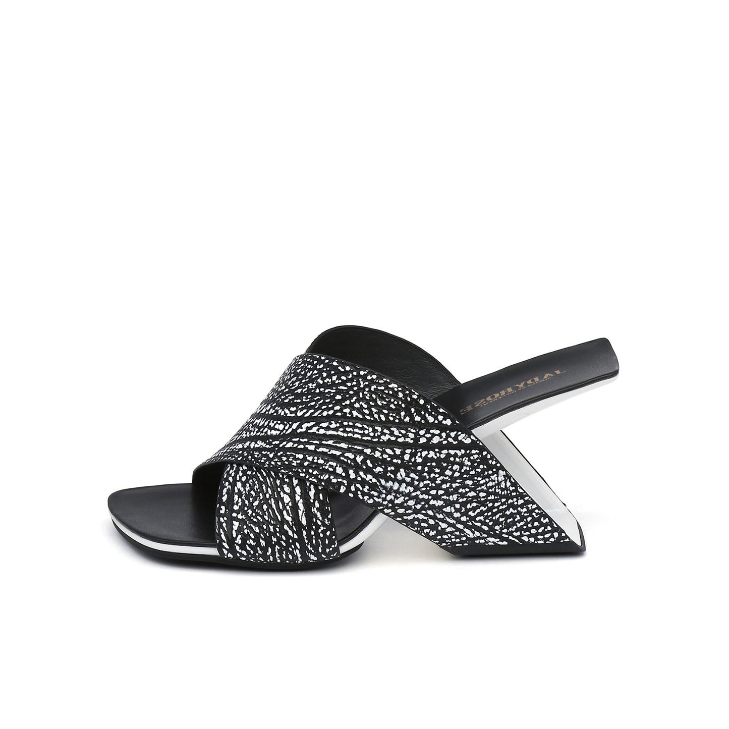 Open Toe Criss Cross Sandals-5