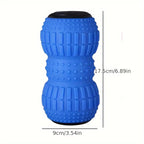 3-Speed USB Massage Ball for Myofascial Relaxation & Trigger Point Therapy(Blue)-1