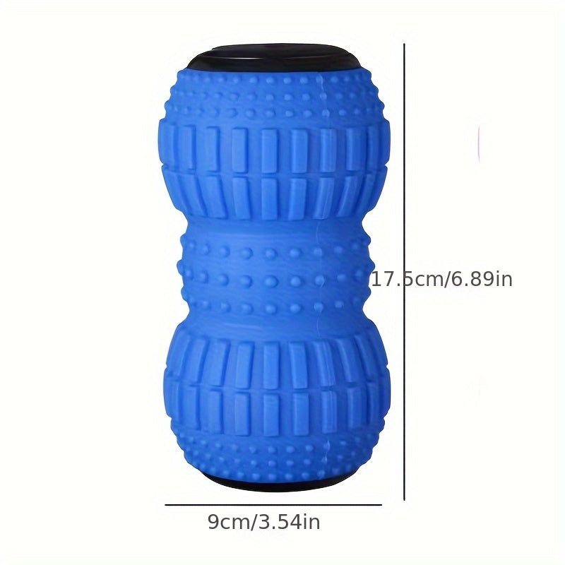 3-Speed USB Massage Ball for Myofascial Relaxation & Trigger Point Therapy(Blue)-1