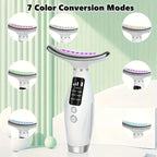 7-Mode LED Neck & Face Beauty Device – Skin Tightening, Lifting & Massage-2