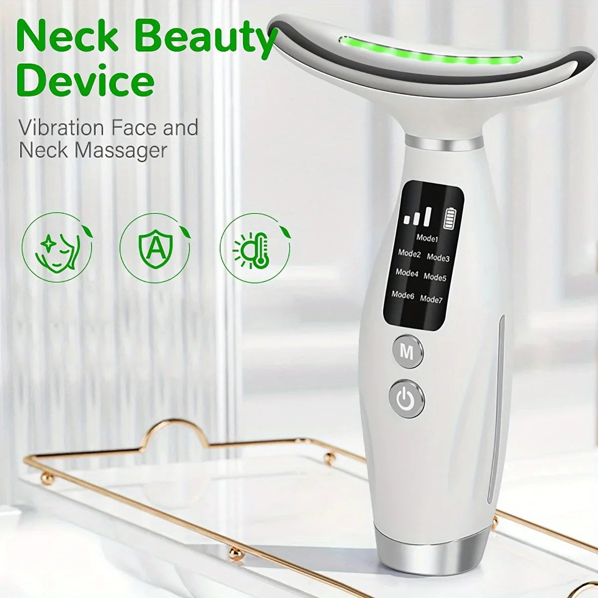 7-Mode LED Neck & Face Beauty Device – Skin Tightening, Lifting & Massage-3