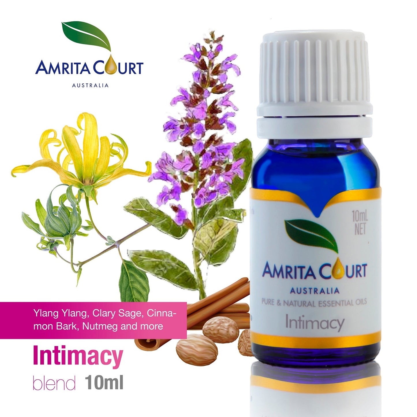 Intimacy Blend | Sensual and Euphoric | Arouse Female Hormone | Postpartum Depression | Australian Essential Oil-0