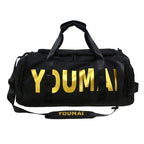 Waterproof Dry-Wet Separation Backpack Duffel Black-0