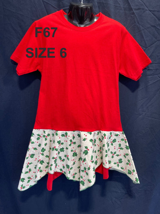 Christmas Little Girls Fairy Dress. SIZE 6-0