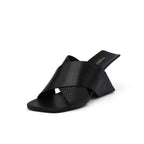 Open Toe Criss Cross Sandals-1