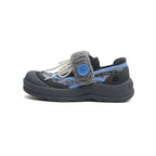 Plaid Strap-on Lace-Up Sneakers-5