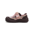 Plaid Strap-on Lace-Up Sneakers-6