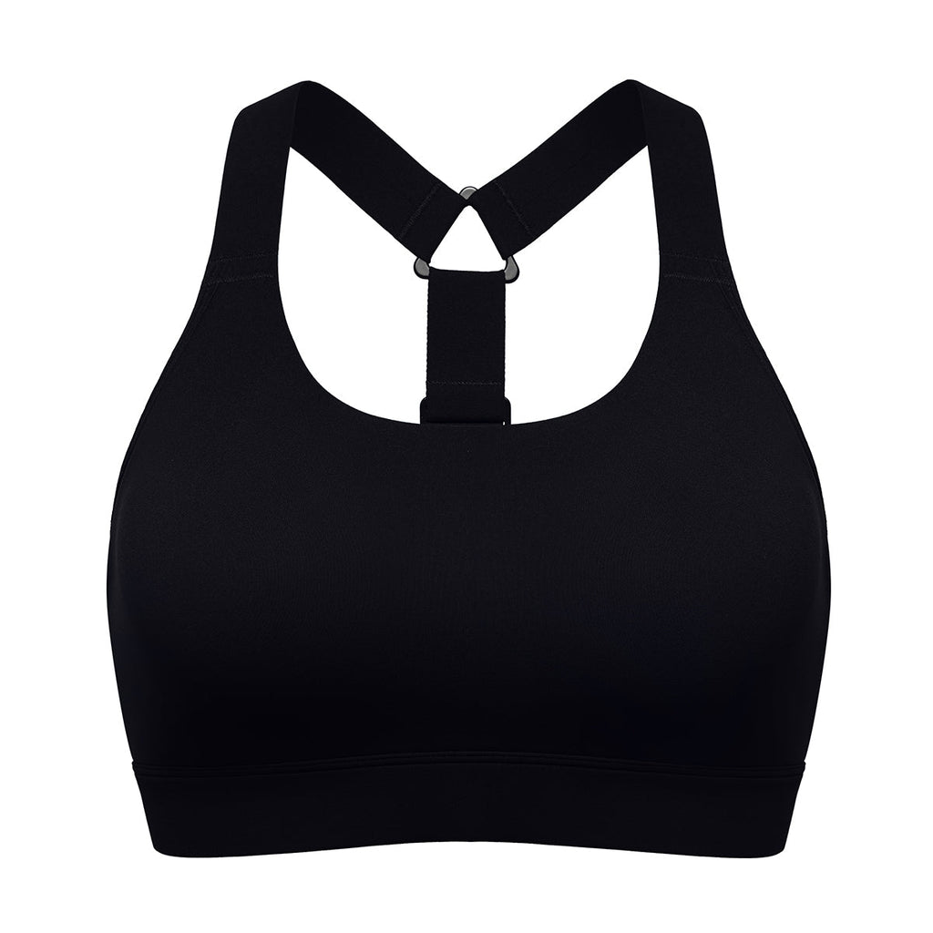 Power On Racerback High Impact Adjustable Padded Wireless Bra-3