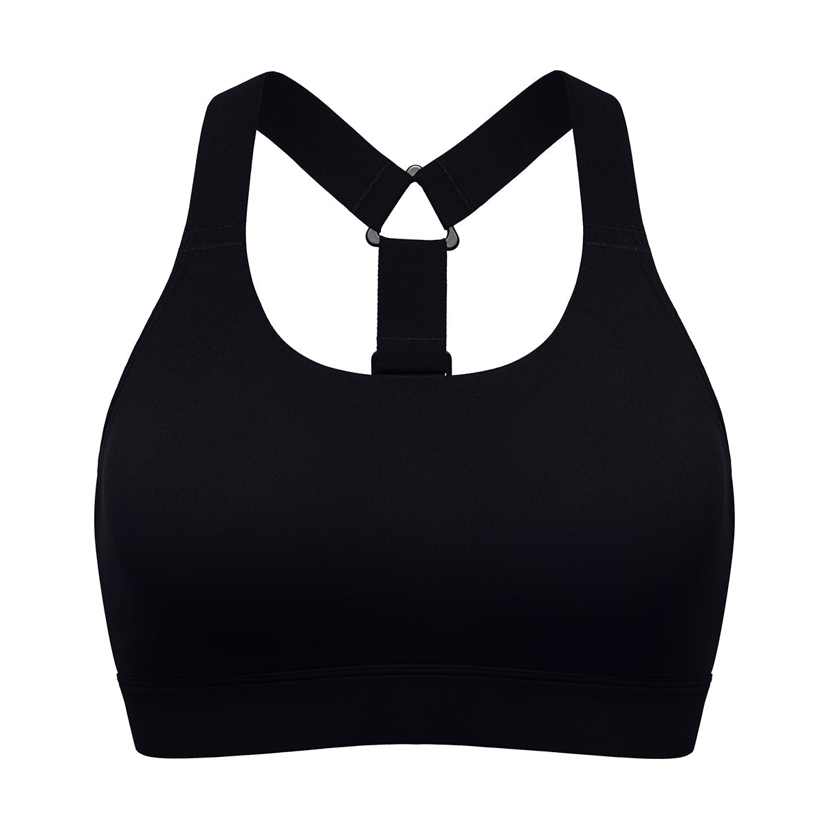 Power On Racerback High Impact Adjustable Padded Wireless Bra-3