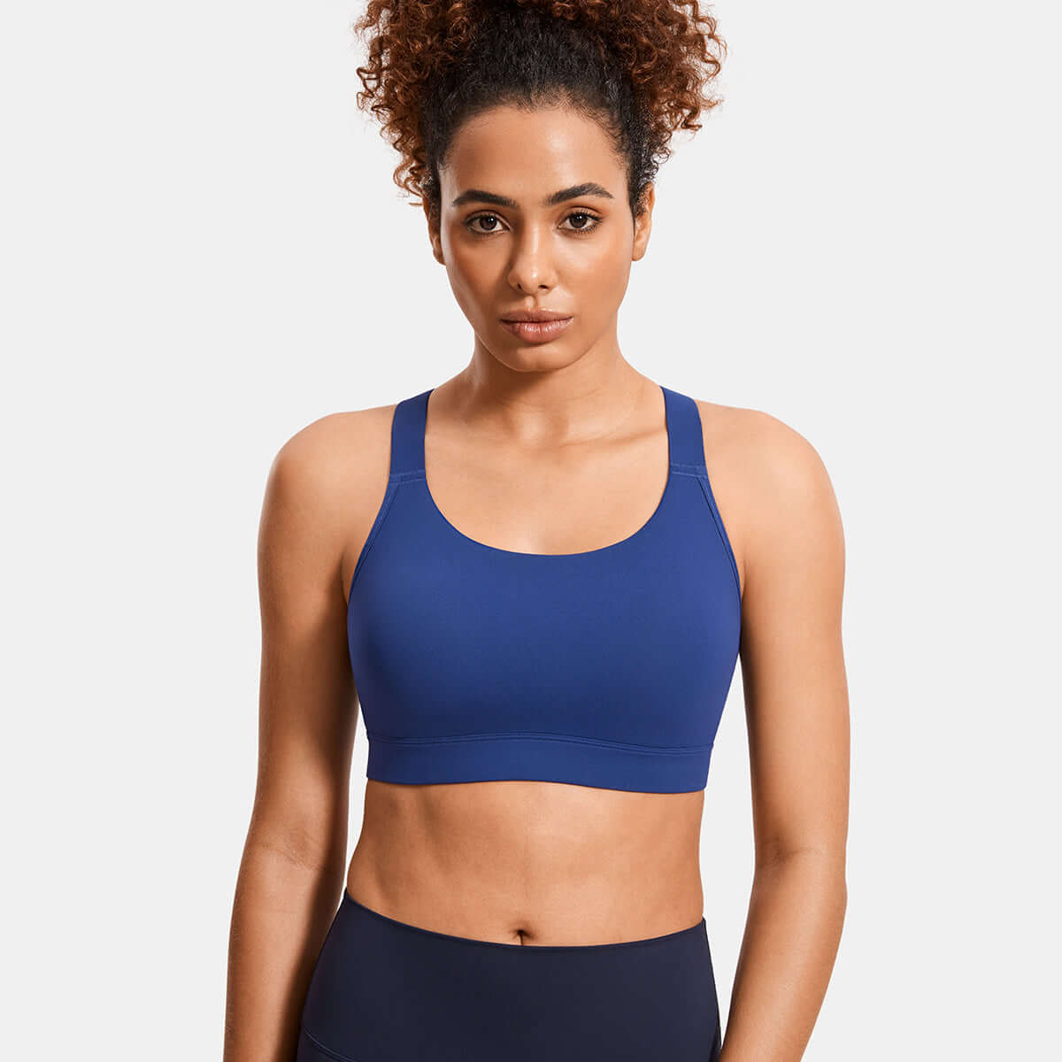 Power On Racerback High Impact Adjustable Padded Wireless Bra-6