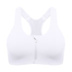 Power On Soft Padded High Impact Zip Front Active Bra-3