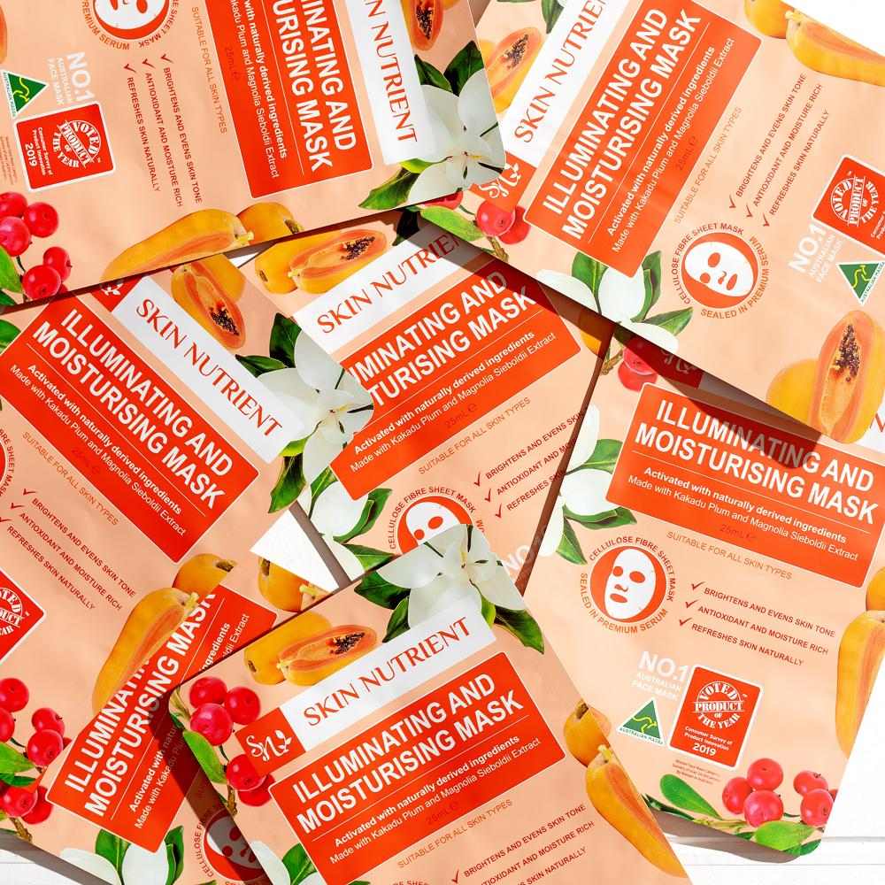 Illuminating and Moisturising Face Mask (Box of 12)-4